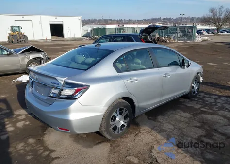 2014 Honda Civic Hybrid z USA, uszkodzony, nr VIN 19XFB4F29EE201219